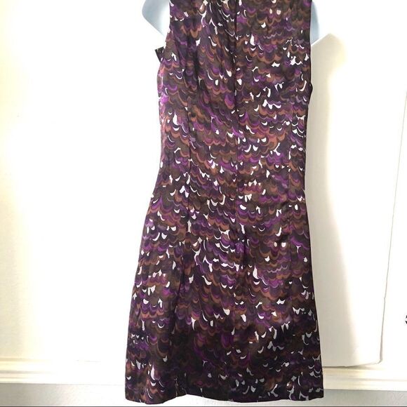 NANETTE LEPORE SILK JEWEL TONE DRESS - Picture 5 of 8